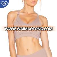 (Free Sample)OEM Wholesale Sports Bra Women Custom Yoga Fitness Sports Bra