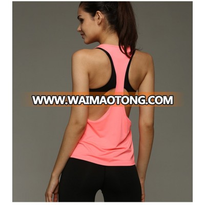 Ladies womens gym bodybuilding crop yoga Tank Top shirt