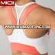 Latest design quick dry yoga & gym wear wholesale women fancy sports bra