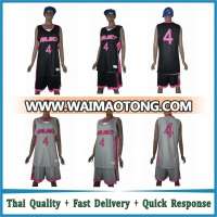 2016/2017 new design basketball uniforms sublimation